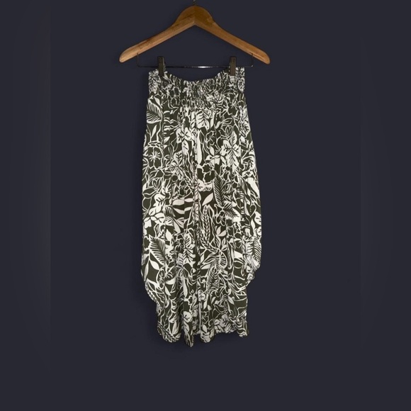 Final Touch Dresses & Skirts - Floral Green Skirt